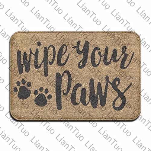 Zhangzhizhong Wipe Yours Paws Super Absorbent Anti-Slip Mat,Coral Carpet,Carpet Door Mat,Carpet,Carpet,Door Mat,40x60 cm