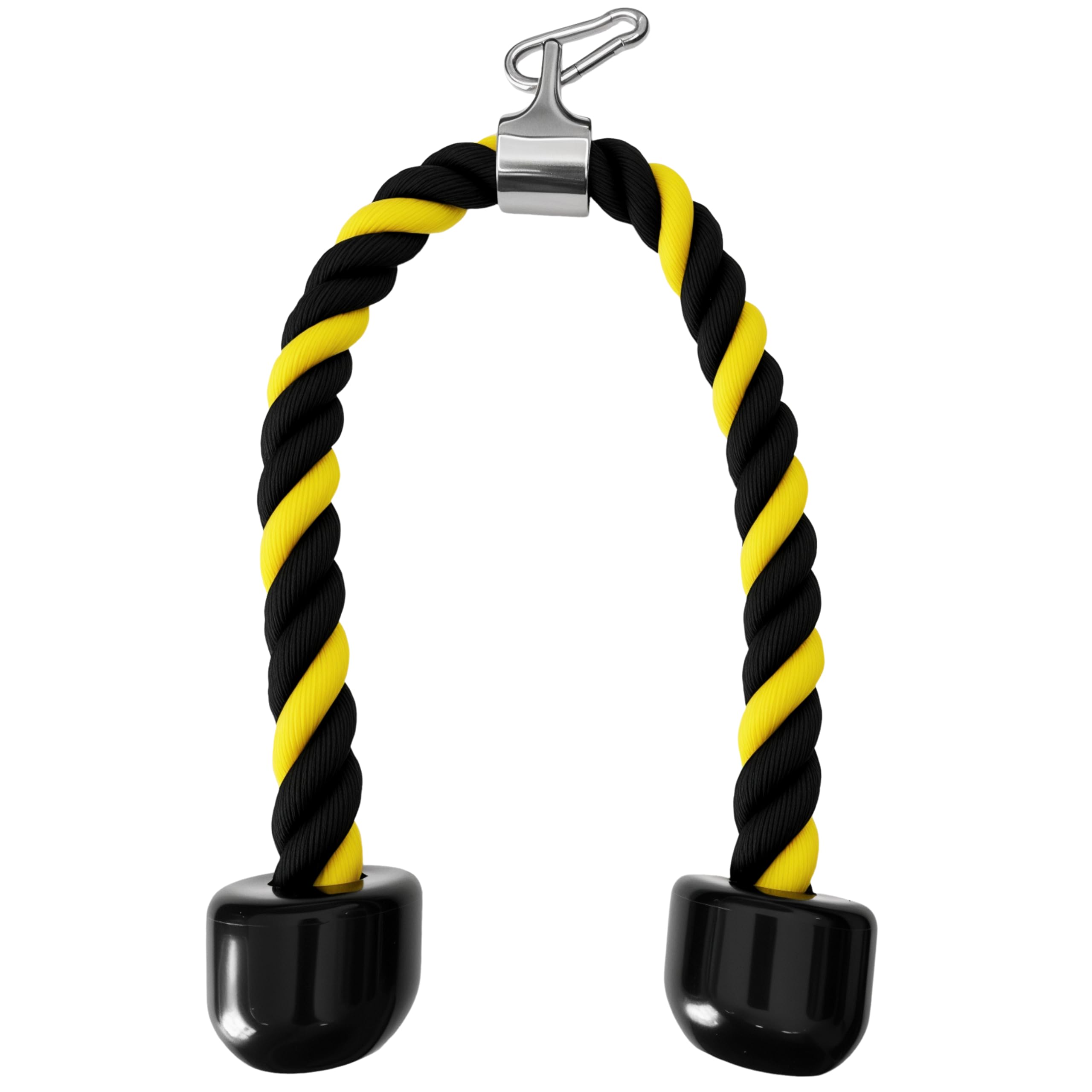 qibylift Tricep Rope Cable Attachments Cable Machine Accessories for Home Gym, 27 Inch Tricep Rope For Pulley System Attachment, LAT Pull Down, Cable Machine Attachments, Weight Fitness