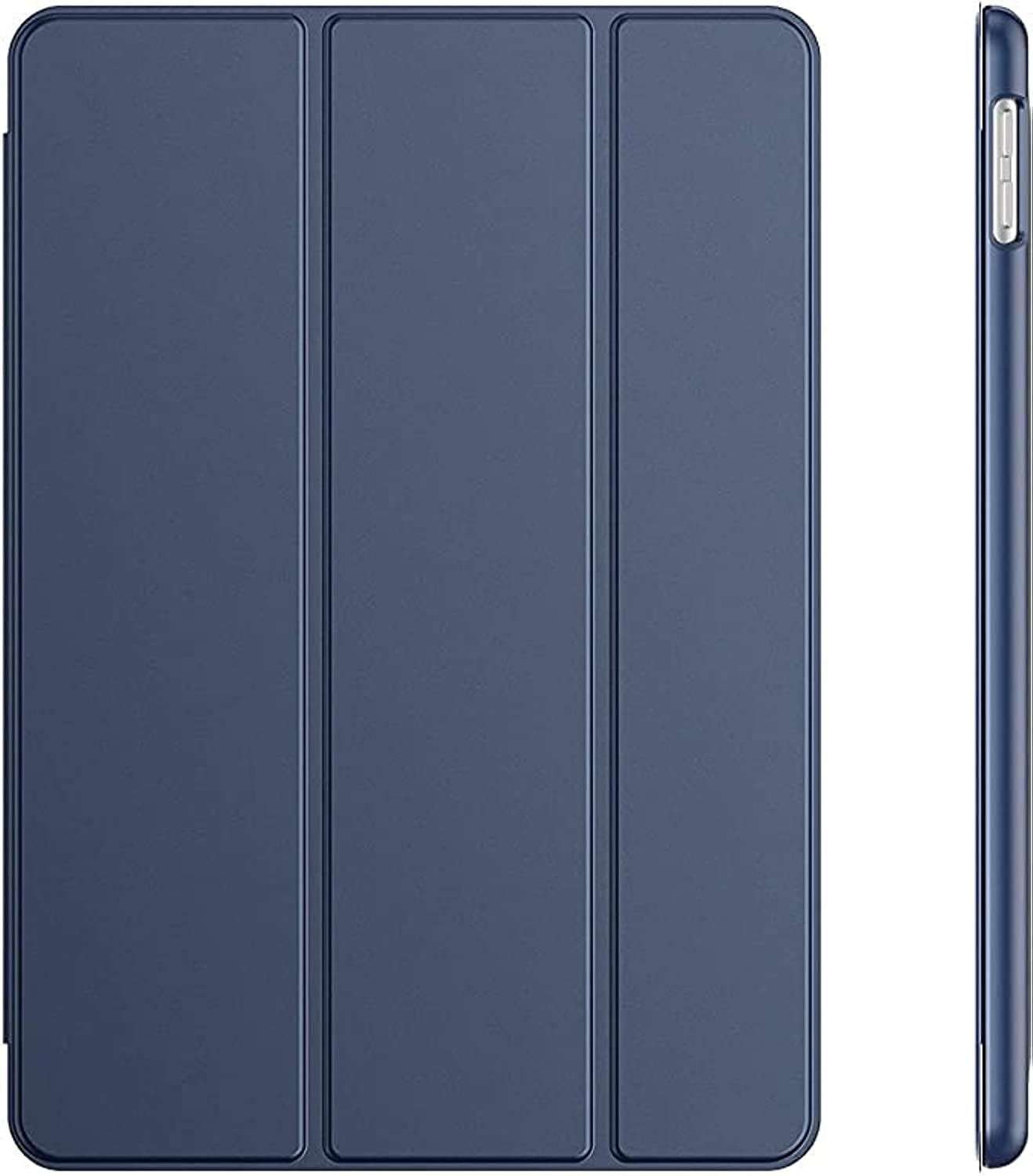 Case For iPad Air 3rd Generation(2019) Air3 & iPad Pro 10.5-inch(2017) Pro10.5-Slim Lightweight, Smart Shell Stand Cover with Translucent Frosted Back Protector for iPad 10.5"(Auto Wake/Sleep)(Blue)