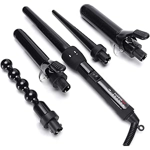 Curling Iron - 5 in 1 Curling Wand Set