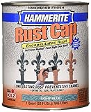 Masterchem 43150 1 quart Hammered Light Blue Hammerite Rust CapTM Enamel Paint