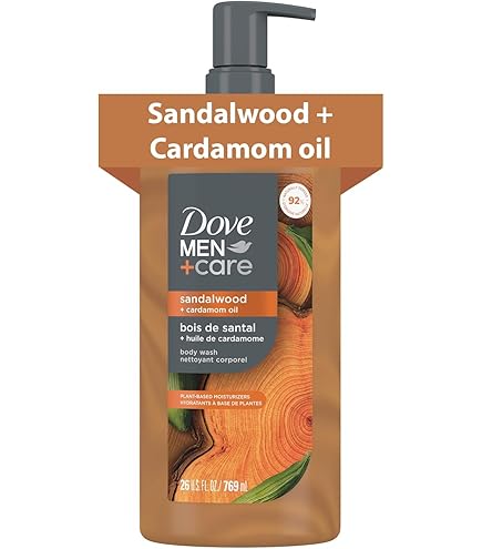 Amazon.com : DOVE MEN + CARE Body Wash Sandalwood + Cardamom Oil
