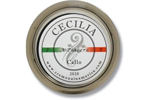 CECILIA ‘A Piacere’ Rosin for Cello, Rosin Specially Formulated Cello Rosin for Cello Bows (MINI (Half Cake))