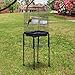 PawHut 51″ Metal Indoor Bird Cage Starter Kit with Detachable Rolling Stand, Storage Basket, and Accessories – Blackthumb 2