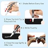 ISLAND Chalk Pens White 3mm Bullet Nibs Chalk Markers Erasable view 3
