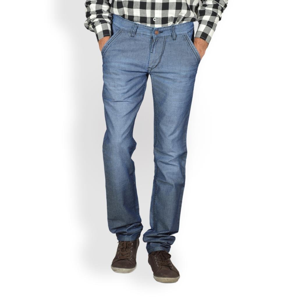 steel jeans plaid