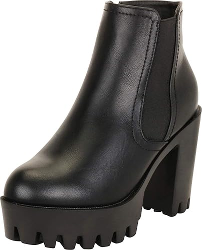 90s chunky platform boots