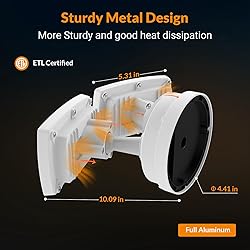 LEPOWER 3000LM Flood Light Outdoor, Switch
