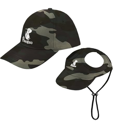 Cap For Dogs Dog Baseball Hat, Adjust Pet Dog Sun Visor Hat Stripe