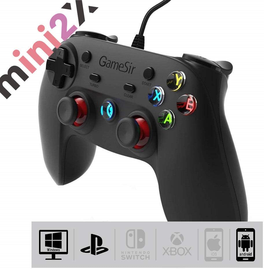 Amazon Co Jp Mini2x Win Ps3 コントローラー 有線 Steam ゲーム対応 Gamesir G3w コントローラ Pc Androidスマホ Ps3にも対応 Usb有線 Steam ゲーム対応 おもちゃ