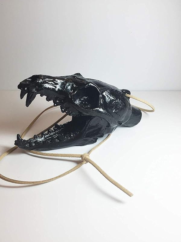 Aztec Death Whistle Obsidian Carnivore Handmade