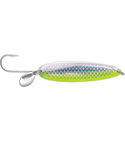 Luhr Jensen 5.0 Coyote Spoon Reflex Glow Back 5841-050-1726: 5.0 Coyote Spoon Reflex Glow Back, Black, One Size : Sports & Outdoors