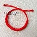 Newborn Infants And Small Children Soft Baby Men And Women Hand-Woven Red String Natal Simple Red String Bracelet Rope