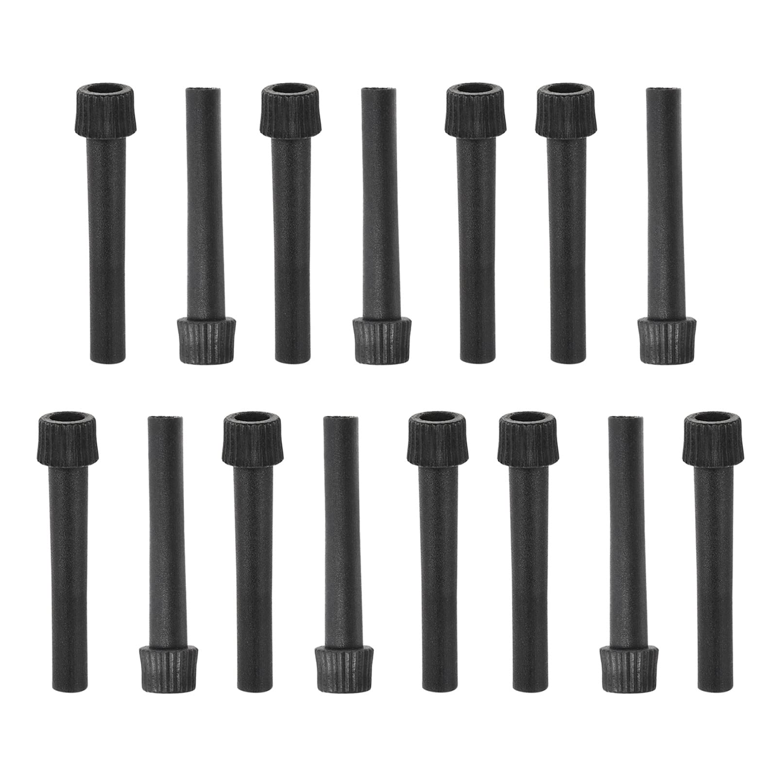 YOKIVE 15 Pack Replacement Lamp Turn Knob, ON/Off Light Turn Knobs | 50mm Length Socket Extensions Great for Fans Switch Fixtures(Black) — image 1