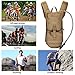 G4Free Tactical Hydration Backpacks Water Packs with 3L BPA Free Bladder Kids Adults for Hiking, Cycling, Running, Skiing, Walking and Climbing(Tan)