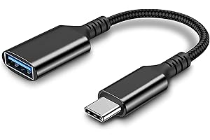 SNIGJAT USB C OTG Adapter, USB C to USB Compatible for Samsung Galaxy S9/S10/S20/S21/S21+ Note 10/10+/20 Ultra, Thunderbolt 3 to USB 3.0 Female On The Go Cable Compatible with MacBook Pro/Air 2020