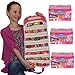 Shopkin Happy Places Petkins Series 3 Blind Pack 3X with EASYVIEW Pink Toy Organizer Bundle