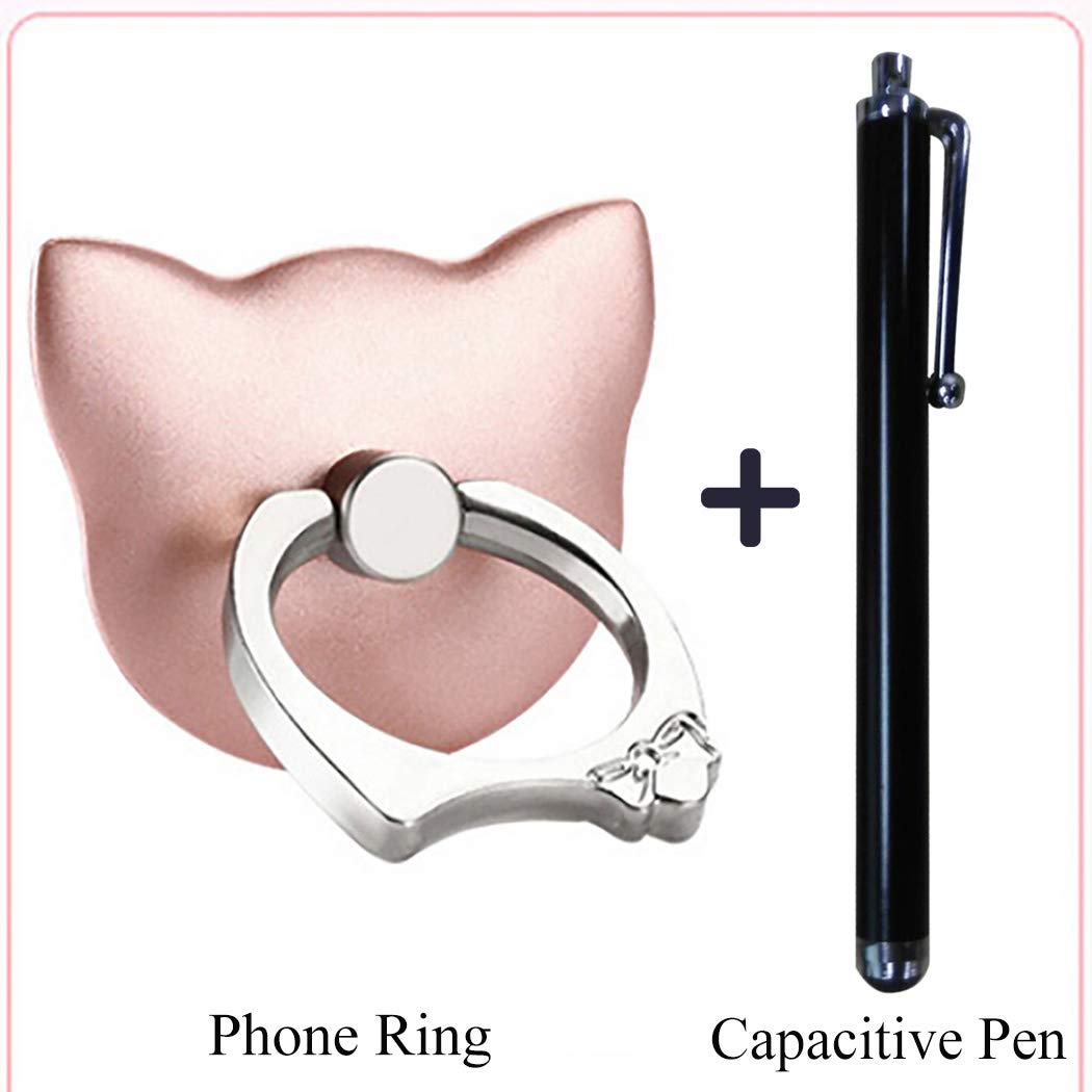 bangcool Universal Self-Adhesive Cartoon Phone Ring Holder Stand for Smart Phone and Capacitive Pen