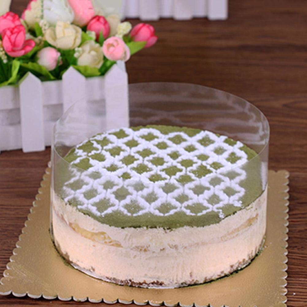 Patisserie Ustensiles A Patisserie Lembeauty 10 M Cake Entourant Edge Transparente Mousse Cadeau De Ruban De Collier Emballage Diy Decoration De Gateaux Outil S 3 15 In Napravi Rs