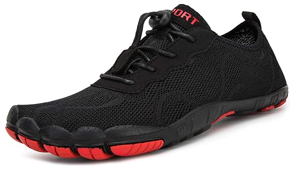 IceUnicorn Damen Herren Schwimmschuhe Schnell Trocknend Schuhe Unisex Strandschuhe Aquaschuhe Badeschuhe Wasserschuhe Surfsch