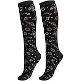 oyebn Duck Compression Socks Women and Men 15-20mmHg-Circulation Support Socks for Athletic Running Cycling