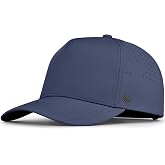 AOPREL Baseball Cap for Men Women Waterproof Quick Dry Performance Hat S-L | Breathable Trucker Hat with Laser Perforated Golf Ball Cap Lightweight Adjustable Sport Hat for Running, Workout, Outdoor