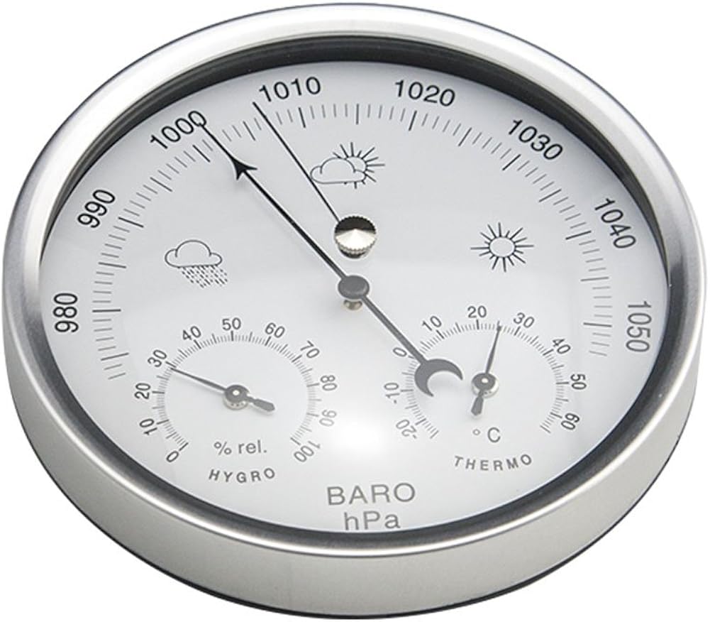 AMTAST Dial Type Weather Station, Barometer with