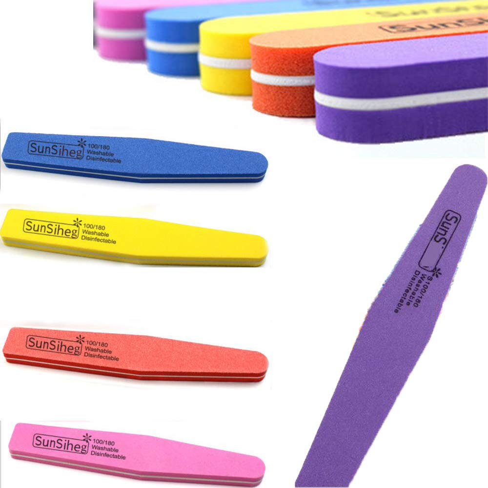 lemgyiamz Professional Nail File, Wood NAIL_FILE, Assorted Color