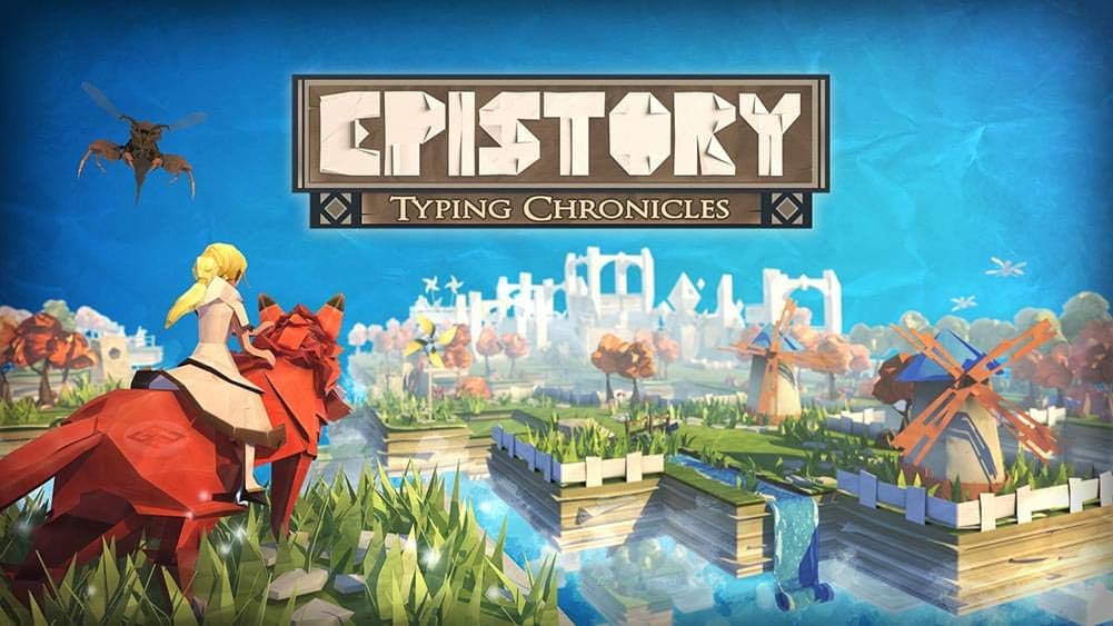Amazon Com Nerd Block Epistory Typing Chronicles Pc Video Game Steam Key Toys Games