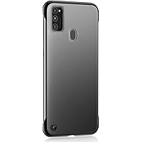 WOW Imagine | The Ultimate Case | For Samsung Galaxy M30s | Premium Shock Proof Ultra Slim Frameless Design, Complete Protection | Hybrid Stylish Bumper Hard Back Case Cover Designed for Samsung Galaxy M30s (DarkNight Matte Black)