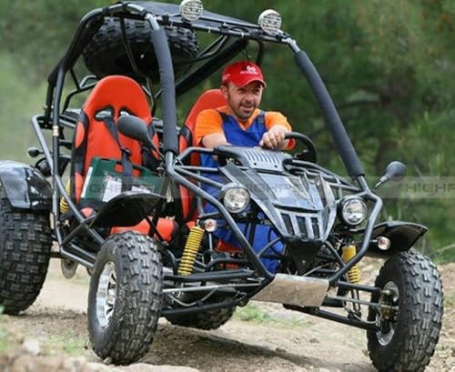 HHH Youth and Adults Vitacci Deluxe DF200GKA GoKart 169cc Gas Kart