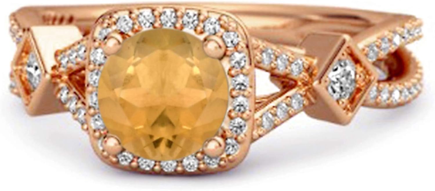 Multi Wählen Sie Ihren Edelstein Jahrgang 0,25 Ctw 925 Sterling Silber