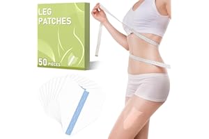 LVSEEMAN 50PCS Thigh Lift Tape - Lift and Glow Patches Legs Invisible Waterproof Adhesive Body Tape, Anti Friction Invisible Patchs for Daily Use