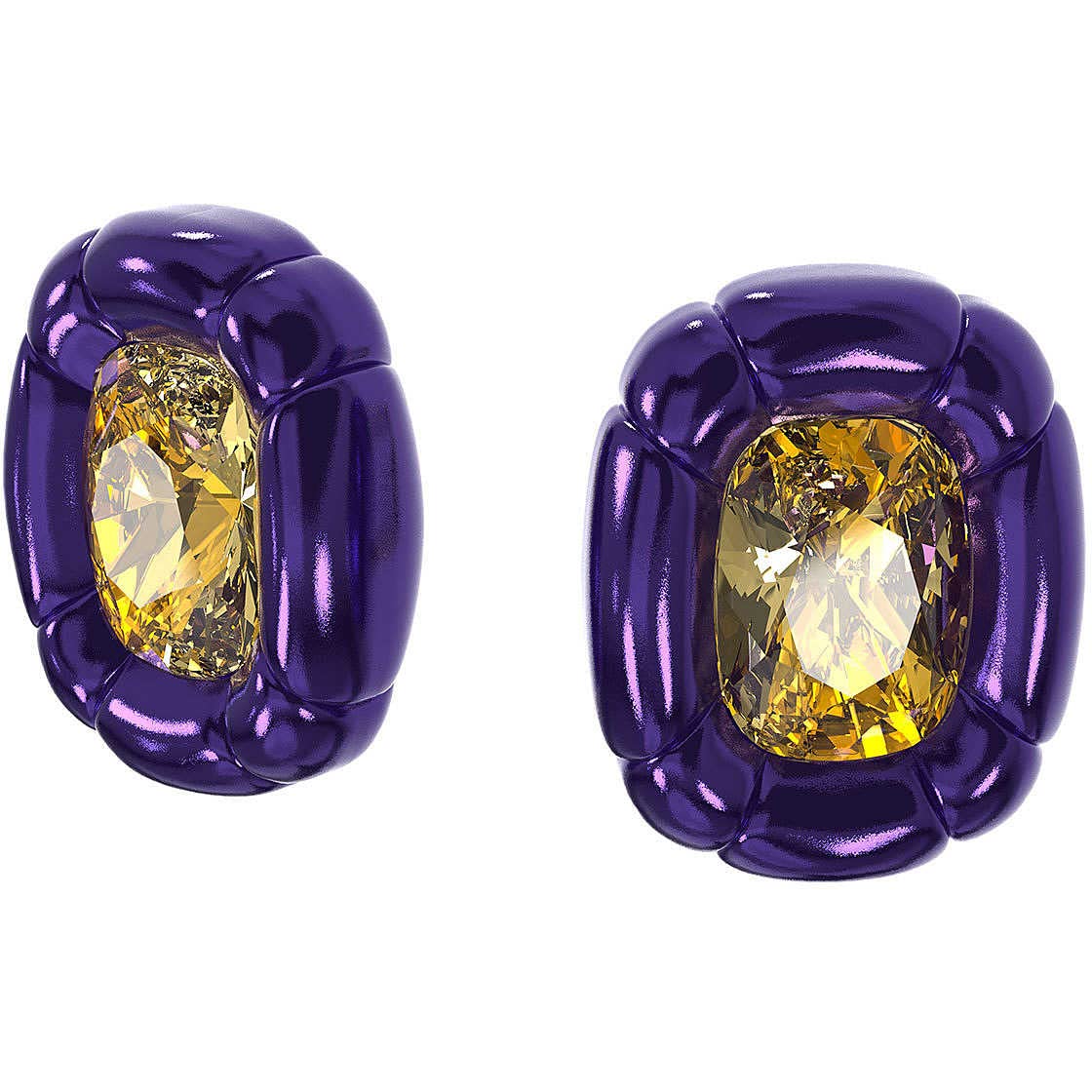 Swarovski Earrings DULCIS:CE Purple LTOP/OTH 5613729 Brand, one size, Non-precious metals, No Gemstone