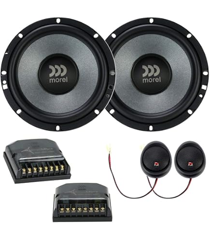 Amazon.com: Morel Crossovers MXT380C para altavoces componentes de