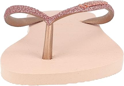 havaianas glitter rose
