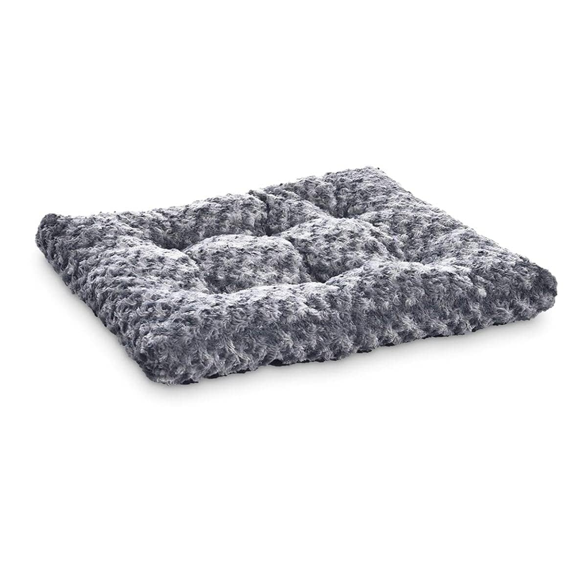 Amazon Basics Cat and Dog Bed, Machine Washable Pet Bed, Extra Large (117 x 74 x 10 cm), Grey Swirl