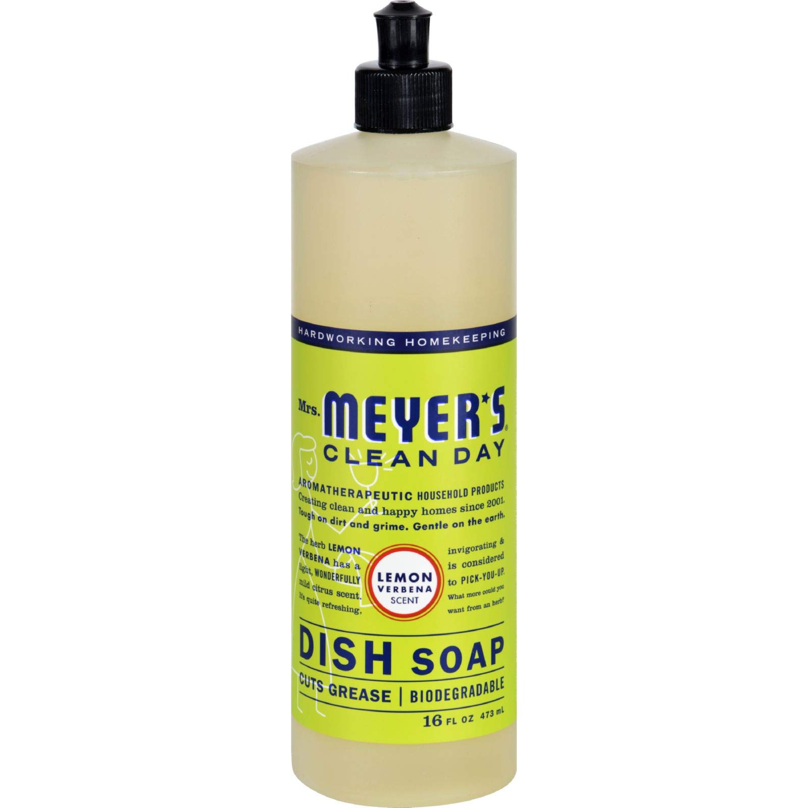 Photo 1 of Mrs. Meyer'S Liquid Dish Soap - Lemon Verbena - 16 Oz