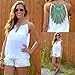 Baomabao Women Vest Top Sleeveless Shirt Blouse Casual Tank Tops T-Shirt (X--Large)