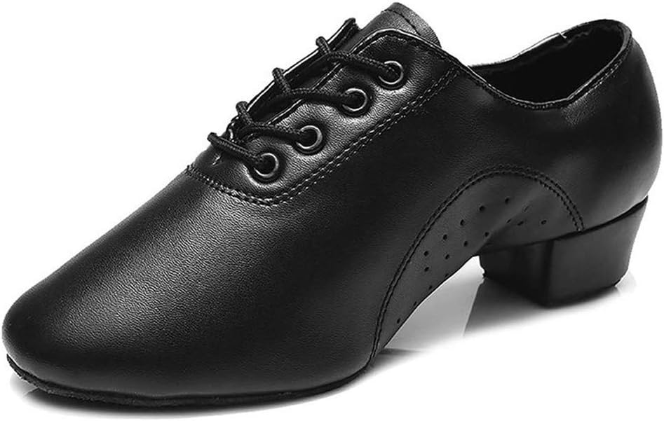 Flying Lisa Men's Latin Dance Shoes Ballroom Dance Tango Men's Latin Dance Shoes Men's Boys Shoes Dance Shoes Jazz Shoes