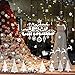 Quanhaigou Merry Christmas Wall Decals - Santa Clause/Trees/The Reindeer/Sleigh/Gifts/Balls Removable Window Stickers for Shop Room Doors