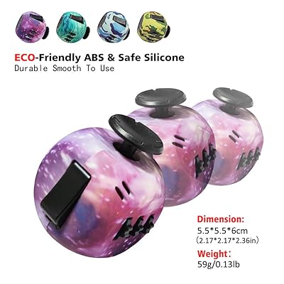 Buy Vcostore Fidget Cube Toys Premium Quality Fidget Cube Reduce Stress And Anxiety Relief For All Ages With Adhd Add Ocd Autism Purple Online In Turkey B08kzpshhw