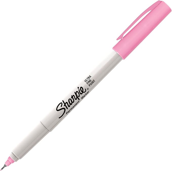 Sharpie Ultra Fine Point Permanent Marker Open StockPink Amazon.co.uk