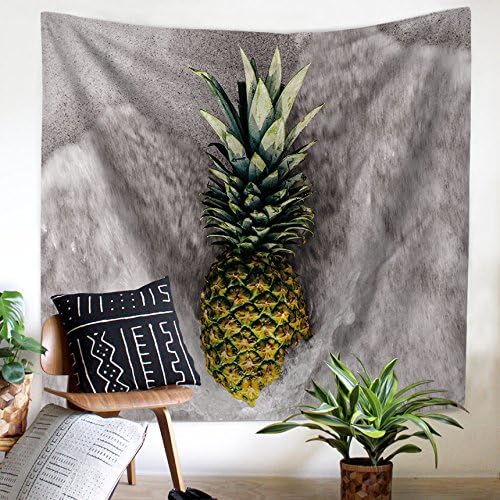 Tapestry Wall Hanging Pineapple Wall Decor Art Room Decoration Twin Size