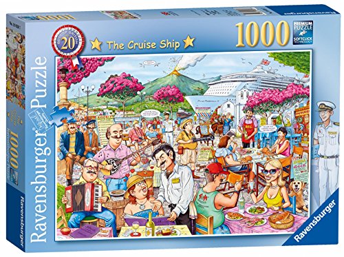 Ravensburger Best of British No.20 - The Cruise Ship, 1000pc Jigsaw Puzzle