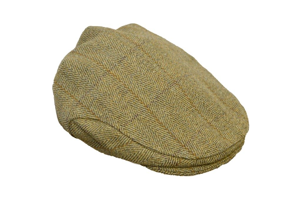 Walker And Hawkes Harris Tweed 100% Wool Peaky Blinders Newsboy Carlow Style Flat Cap
