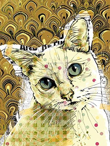 Poppet Cat III Poster Print by Ken Hurd (12 x 16)