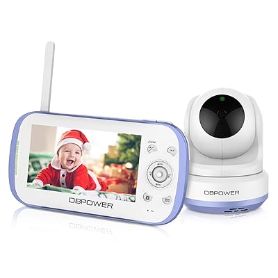 DBPOWER Video Baby Monitor with Pan-Tilt-Zoom, Large Zambia Ubuy
