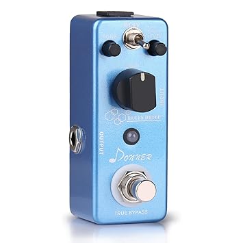 Donner Blues Drive Pedal Overdrive Gitarre Effektpedal True Bypass