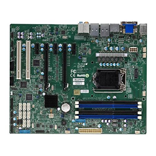 Supermicro Motherboard MBD-X10SAE-B LGA1150 E3-1200 C226 DDR3 PCI Express 3.0 SATA III ATX Brown Box